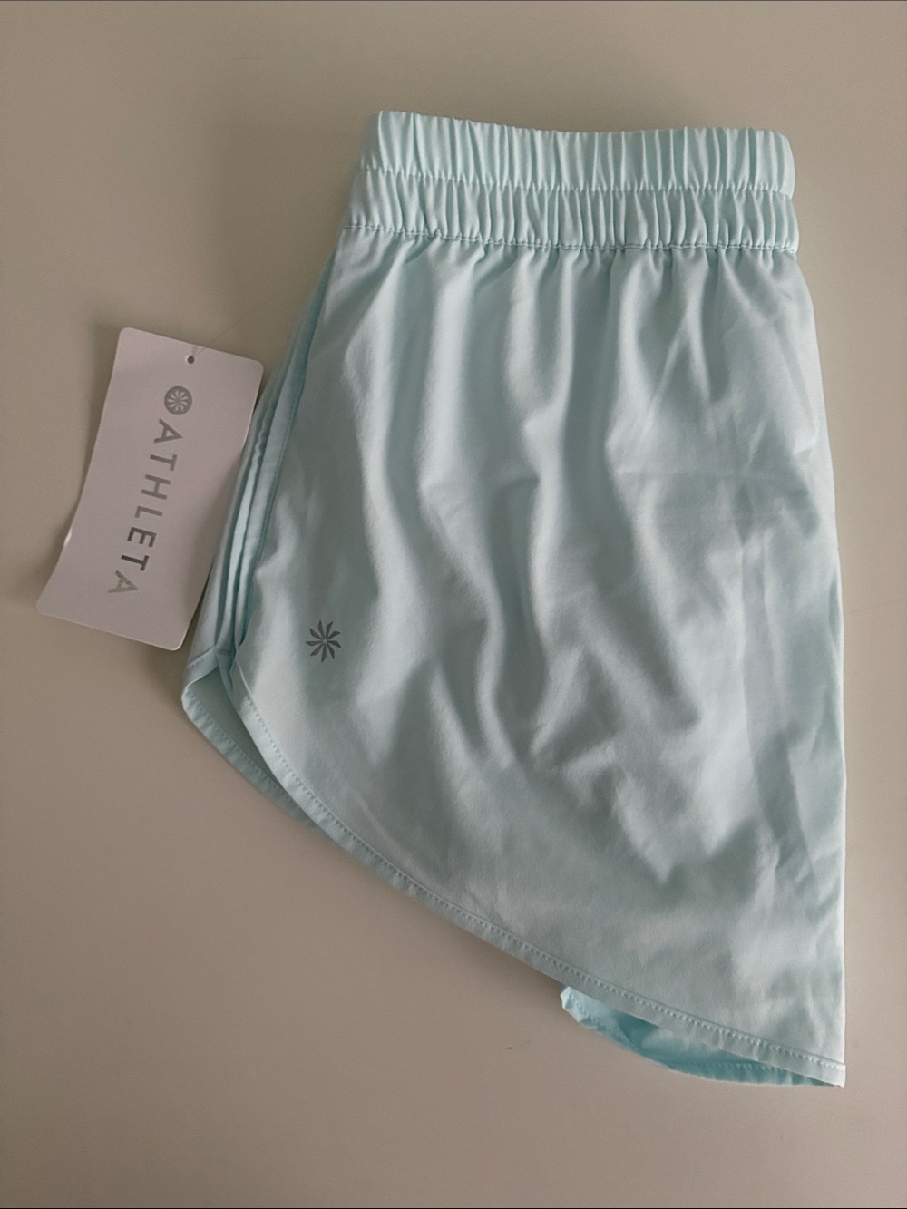 NWT Speedwork Mid Rise 2 1/2" Run Short - Sky - XXS - Picture 7 of 11